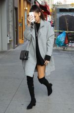 BELLA HADID Out and About in New York 11/16/2016