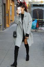 BELLA HADID Out and About in New York 11/16/2016