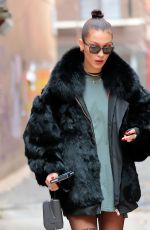 BELLA HADID Out and About in New York 11/20/2016