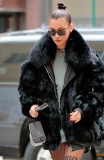 BELLA HADID Out and About in New York 11/20/2016