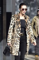 BELLA HADID Out in New York 11/18/2016