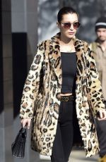 BELLA HADID Out in New York 11/18/2016