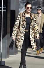 BELLA HADID Out in New York 11/18/2016