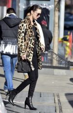 BELLA HADID Out in New York 11/18/2016