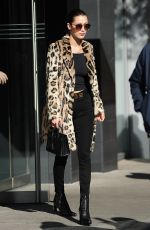 BELLA HADID Out in New York 11/18/2016