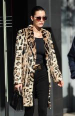 BELLA HADID Out in New York 11/18/2016