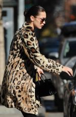 BELLA HADID Out in New York 11/18/2016
