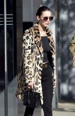 BELLA HADID Out in New York 11/18/2016
