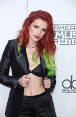 BELLA THORNE at 2016 American Music Awards at The Microsoft Theater in Los Angeles 11/20/2016