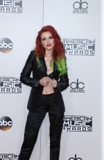 BELLA THORNE at 2016 American Music Awards at The Microsoft Theater in Los Angeles 11/20/2016