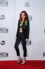 BELLA THORNE at 2016 American Music Awards at The Microsoft Theater in Los Angeles 11/20/2016