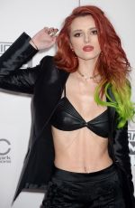 BELLA THORNE at 2016 American Music Awards at The Microsoft Theater in Los Angeles 11/20/2016