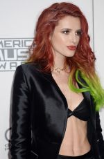 BELLA THORNE at 2016 American Music Awards at The Microsoft Theater in Los Angeles 11/20/2016