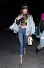 BELLA THORNE Leaves Clippers Game in Los Angeles 11/16/2016