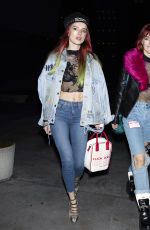 BELLA THORNE Leaves Clippers Game in Los Angeles 11/16/2016