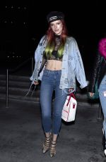 BELLA THORNE Leaves Clippers Game in Los Angeles 11/16/2016