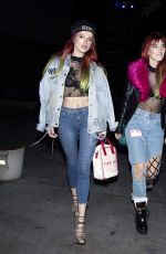 BELLA THORNE Leaves Clippers Game in Los Angeles 11/16/2016