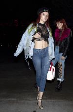 BELLA THORNE Leaves Clippers Game in Los Angeles 11/16/2016