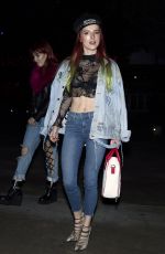 BELLA THORNE Leaves Clippers Game in Los Angeles 11/16/2016