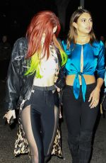 BELLA THORNE Night Out in Los Angeles 11/19/2016