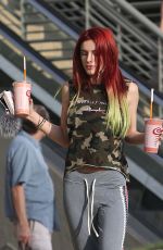 BELLA THORNE Out Hollywood 11/15/2016