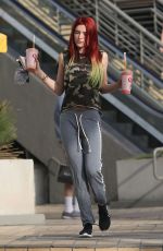 BELLA THORNE Out Hollywood 11/15/2016