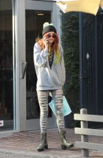 BELLA THORNE Shopping at Kate Somerville in West Hollywood 11/23/2016