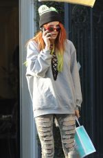 BELLA THORNE Shopping at Kate Somerville in West Hollywood 11/23/2016