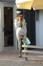 BELLA THORNE Shopping at Kate Somerville in West Hollywood 11/23/2016