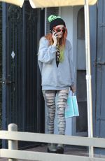 BELLA THORNE Shopping at Kate Somerville in West Hollywood 11/23/2016