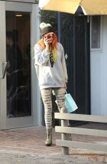 BELLA THORNE Shopping at Kate Somerville in West Hollywood 11/23/2016