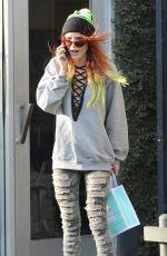 BELLA THORNE Shopping at Kate Somerville in West Hollywood 11/23/2016