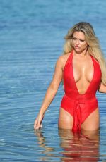 BIANCA GASCOIGNE in Swimsuit at a Beach in Greece 11/26/2016
