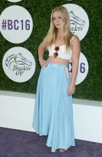 BILLIE LOURD at 2016 Breeders Cup in Arcadia 11/05/2016