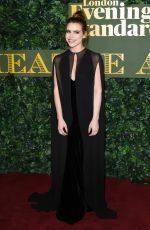 BILLIE PIPER at Evening Standard Theatre Awards in London 11/13/2016
