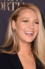 BLAKE LIVELY at L’Oreal Paris Women of Worth Celebration in New York 11/16/2016