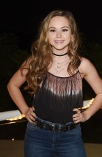 BREC BASSINGER at YSBnow Friendsgiving in Los Angeles 11/12/2016