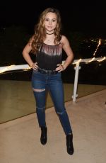BREC BASSINGER at YSBnow Friendsgiving in Los Angeles 11/12/2016