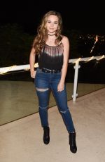 BREC BASSINGER at YSBnow Friendsgiving in Los Angeles 11/12/2016