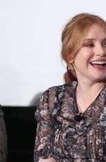 BRYCE DALLAS HOWARD at sag-aftra Goundation Q&A in Los Angeles 11/10/2016