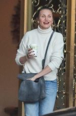 CAMERON DIAZ Leaves Montage Hotel in Beverly Hills 11/18/2016