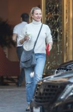 CAMERON DIAZ Leaves Montage Hotel in Beverly Hills 11/18/2016