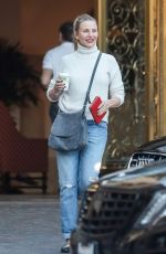 CAMERON DIAZ Leaves Montage Hotel in Beverly Hills 11/18/2016