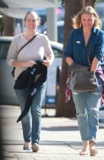 CAMERON DIAZ Out for Breakfast After Voting in Studio City 11/08/2016