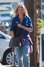 CAMERON DIAZ Out for Breakfast After Voting in Studio City 11/08/2016