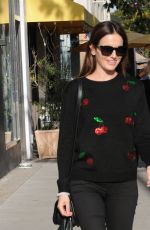 CAMILLA BELLE at M Cafe in Beverly Hills 11/23/2016