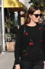 CAMILLA BELLE at M Cafe in Beverly Hills 11/23/2016