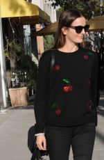 CAMILLA BELLE at M Cafe in Beverly Hills 11/23/2016