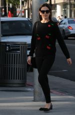 CAMILLA BELLE at M Cafe in Beverly Hills 11/23/2016