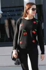 CAMILLA BELLE at M Cafe in Beverly Hills 11/23/2016